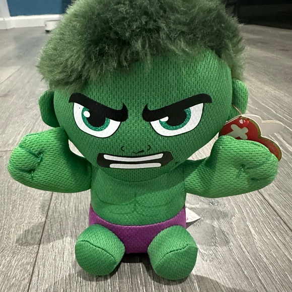 Brand new Hulk ty beanie baby. - Picture 2 of 6
